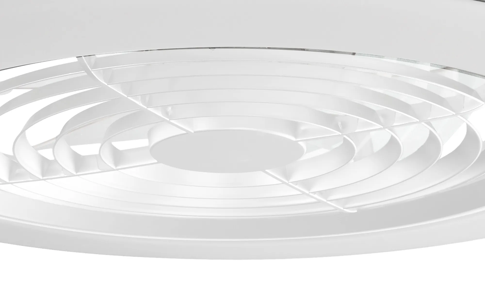 Alisio 70W LED Dimmable Ceiling Light & Fan, Remote / APP Controlled White M6705  Mantra Alisio